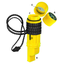 UST 5-in-1 Survival Tool Yellow
