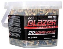 CCI Blazer Munitions 22 Long Rifle 38gr Plomb RN Sceau de 1500