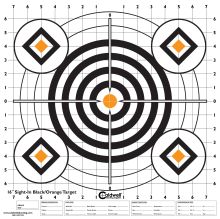 Caldwell Sight In Target 16" Black And Orange X10