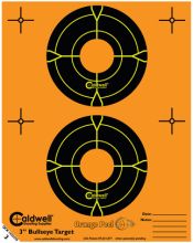 Caldwell Orange Peel Target 7.5cm Self-Adhesive Bullseye x15