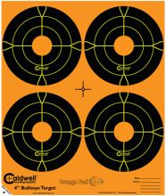 Caldwell Orange Peel Cible 10cm Autocollante Bullseye x10