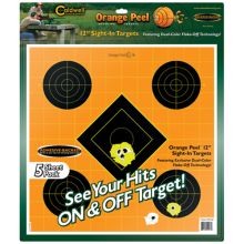Caldwell Orange Peel Target 20cm Self-Adhesive Sight-In x5