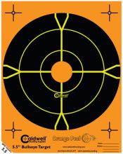 Caldwell Orange Peel Cible 14cm Autocollante Bullseye x10