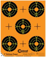 Caldwell Orange Peel Cible 5cm Autocollante Bullseye x10