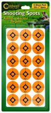 Caldwell 1" Orange Shooting Spots, 12 Sheets
