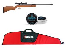 Crosman Pack Carbine 4,5 Optimus 19,9J + 4x32 Scope + 500 Pellets 4,5+ Sheath Crosman