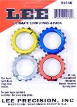 Lee Ultimate Lock Ring 4-Pack