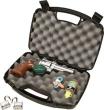 MTM Single Pistol Handgun Case Single Up To 6" Revolver Black