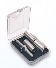 MTM Tube Case Holds 3 Extended Chokes Clear Smoke