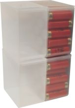MTM 25-Round Shotshell Plastic Box 4-Pack Clear 