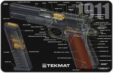 TekMat 1911 3D Cutaway Cleaning Mat