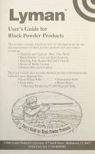 Lyman Black Powder Products Users Guide