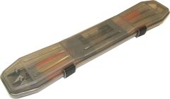 MTM Traveler Arrow Case 6 carreaux d'arbalète jusqu'à 61.5cm Fumé