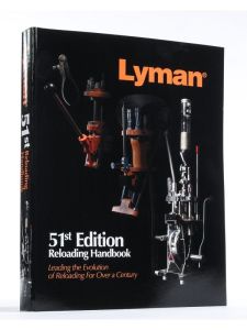 Lyman 51th Edition Reloading Handbook Hardcover New 2023