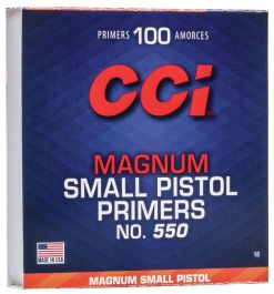 CCI Amorces 550 Small Pistol Magnum x1000